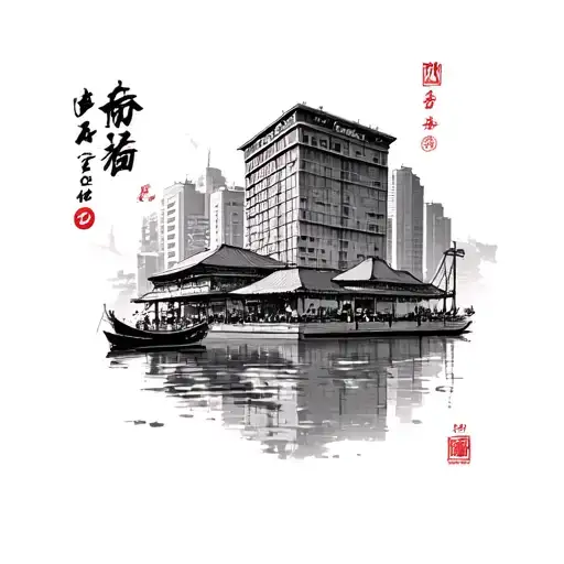 Yuanfen With Dadaocheng Wharf Plaza Coordinates In Taipei Taiwan