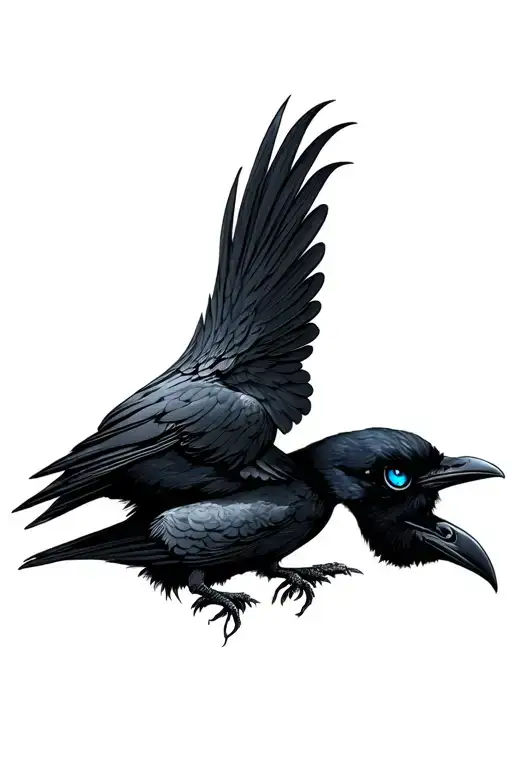 Hugin And Munin Blue Eyes