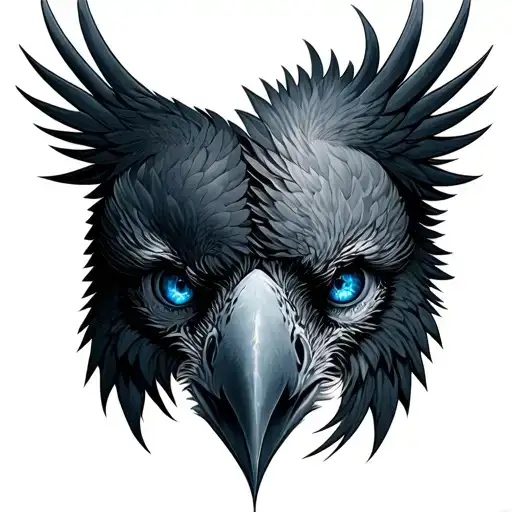 Hugin And Munin Blue Eyes