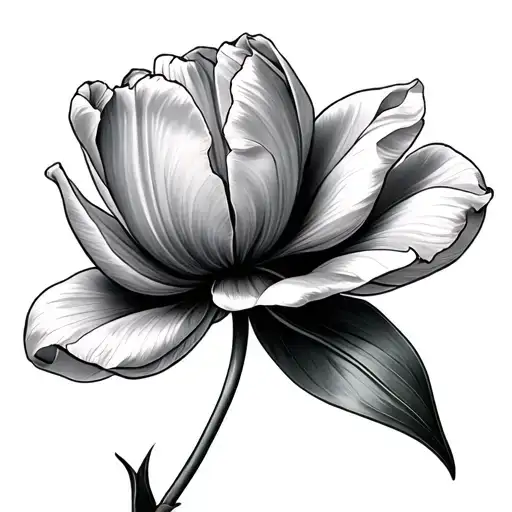 Tulip Flower With Virgo