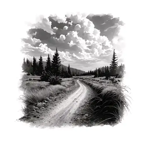 Realism Dirt Road