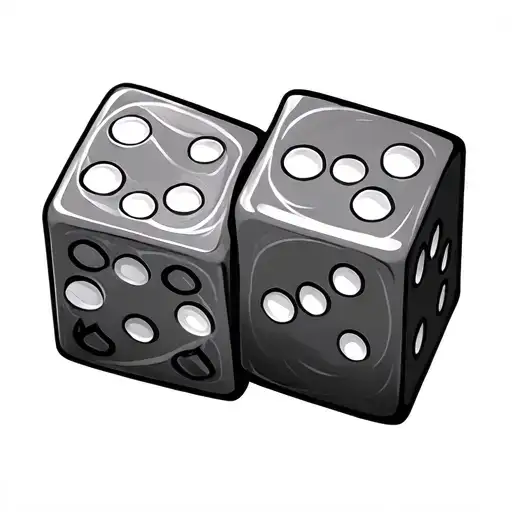 Dice With 1312 Tattoo With Theme