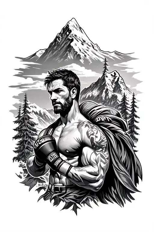 All Mountains Trevel And Mma Fighter And Trevel The World
