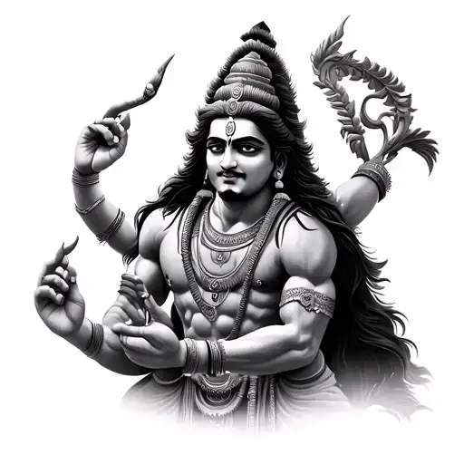 Narsimha And Lord Shiva