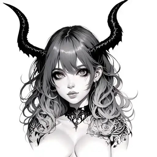 Like Demon Anime Girls