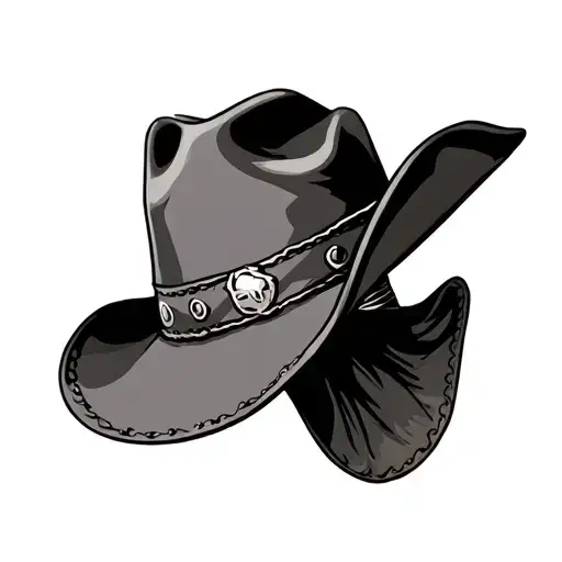 John Wayne Cowboy Hat Simple