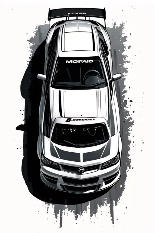 Racing Car V8 Supercars Holden Commodore