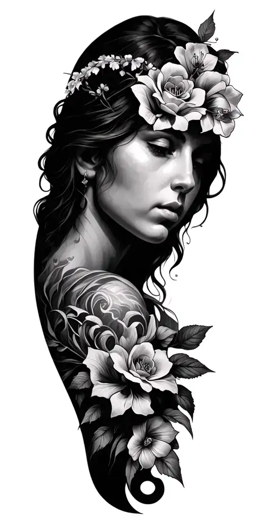 Memorial Sleeve Tattoo Based