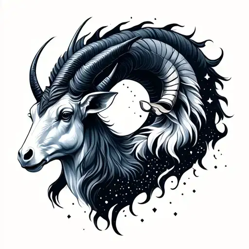 Taurus And Capricorn Constellation Formed