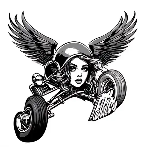 Outdoors Hotrod Girls