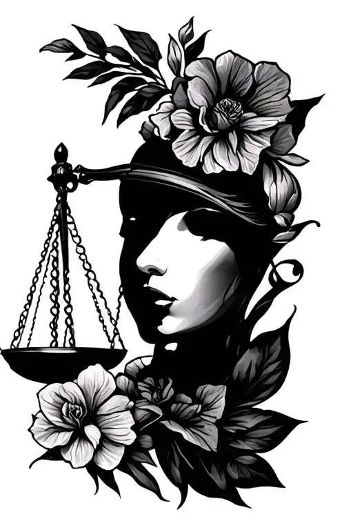 I Want A Tattoo Design To Relfect Justice And Love And Pain