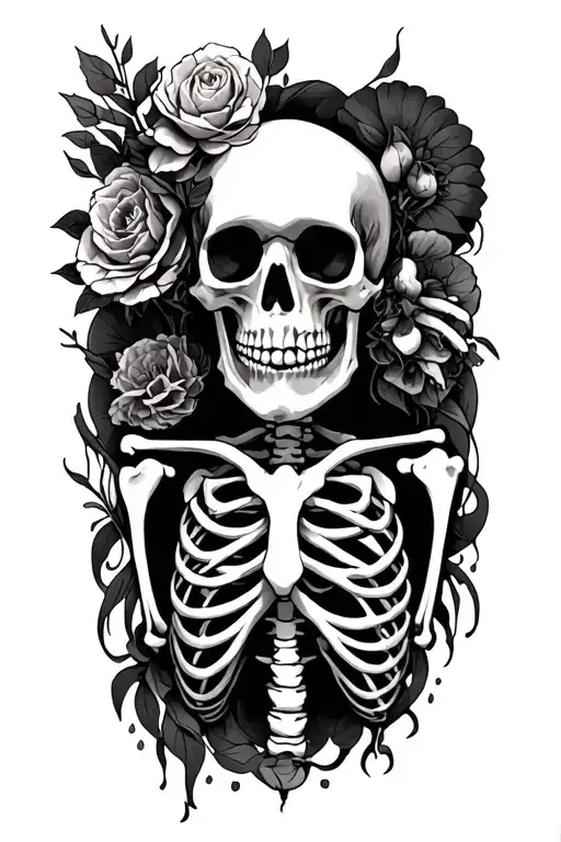 Danse Macabre Skeleton Icones Mortis