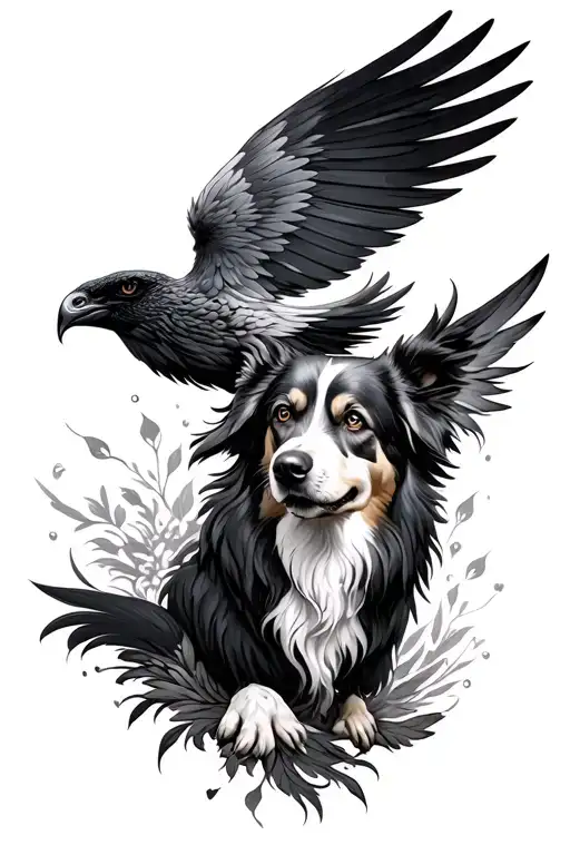 Phoenix And Dog Tribute