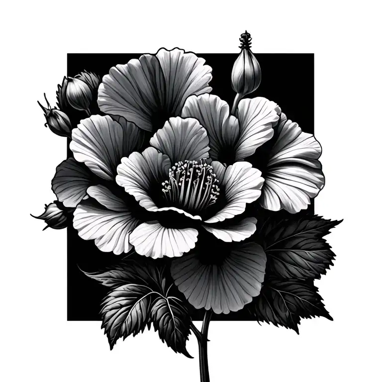 The Geranium Flowers