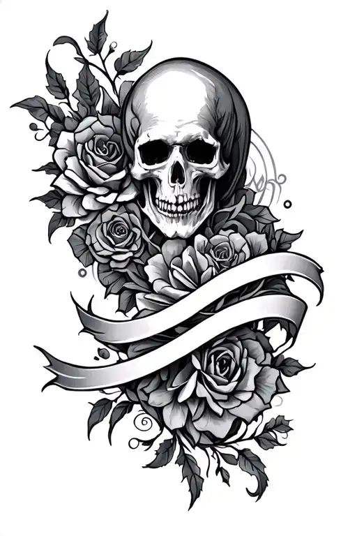 Gothic Arm Tattoo Design