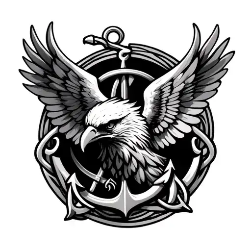 Eagle Globe And Anchor Celtic