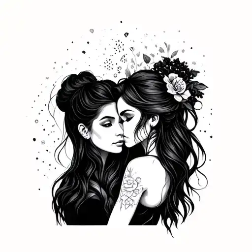 Minimalist Tattoo Gemini Gwyneth And Gianna