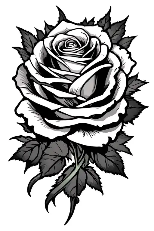 Grateful Dead Lighting Bolt And Rose