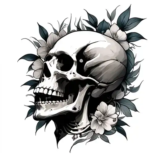 Skeleton With Bangalore