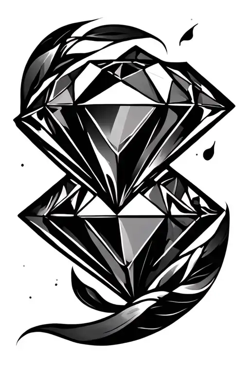 Diamond Shape Outline