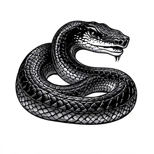 Egyptian Snake Coming