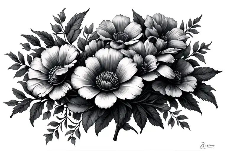 Estradiol Surounded By Flowers Blooming