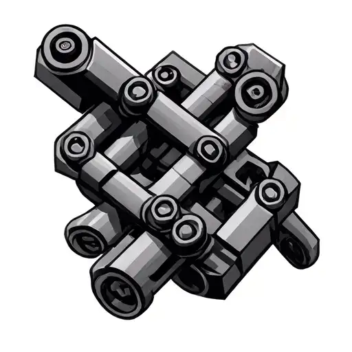 Lego Engineering Elements Intertwined