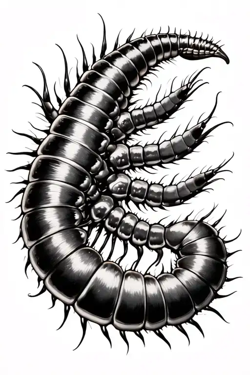 Centipede Stretching Out