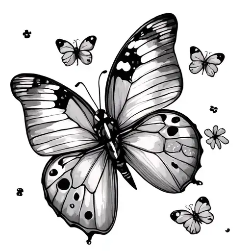 Nan Heaven Coffee Puzzle Butterfly Ladybug