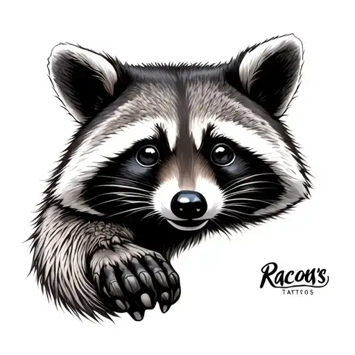 A Raccoon's Paw