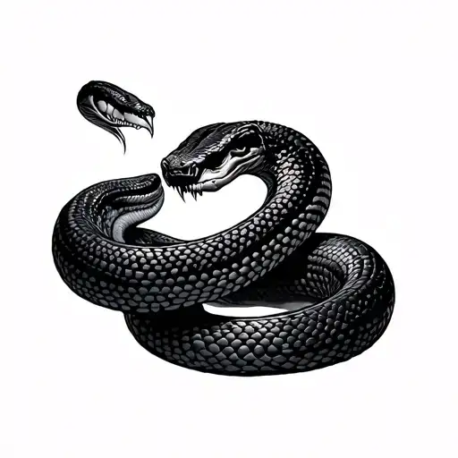 Metallica Snake From Black Album Cover