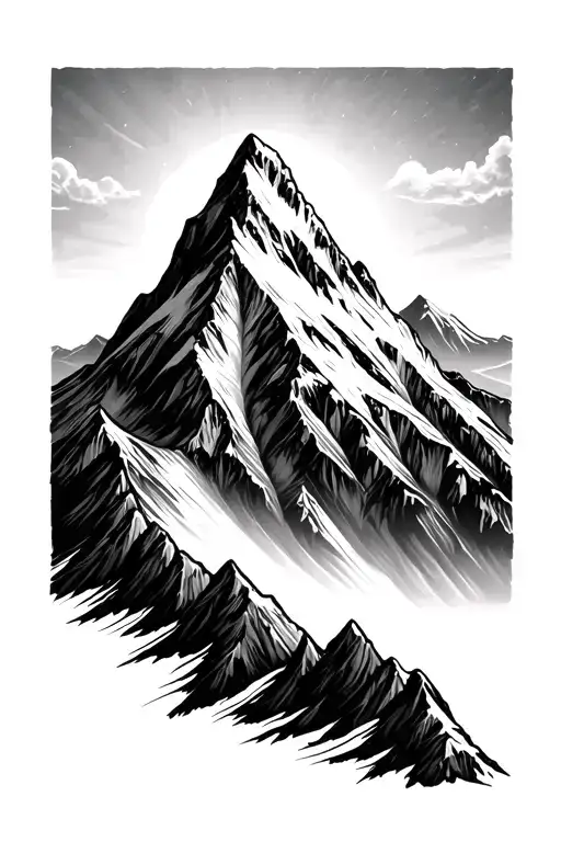 Simple Mountain Peak