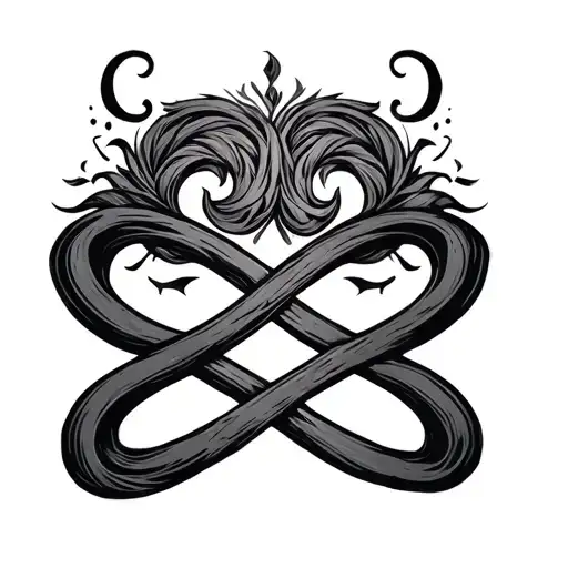 The Name Damien Emir In An Infinity Symbol