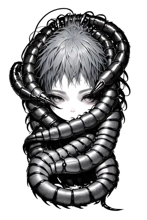 Kaneki Centipede Wrapped
