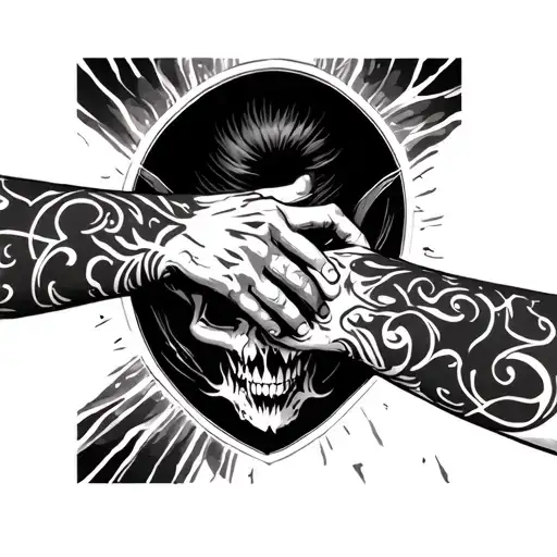 Strength Through Suffering On Forearm