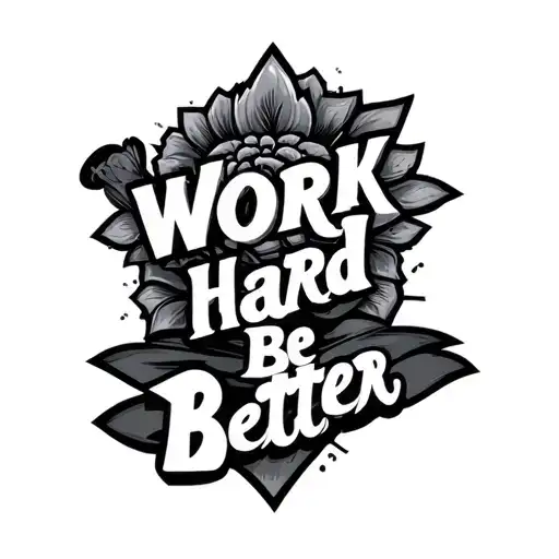 Work Hard Be Better