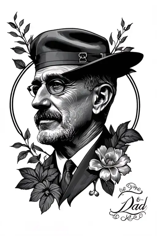 Memorial Tattoo For Dad