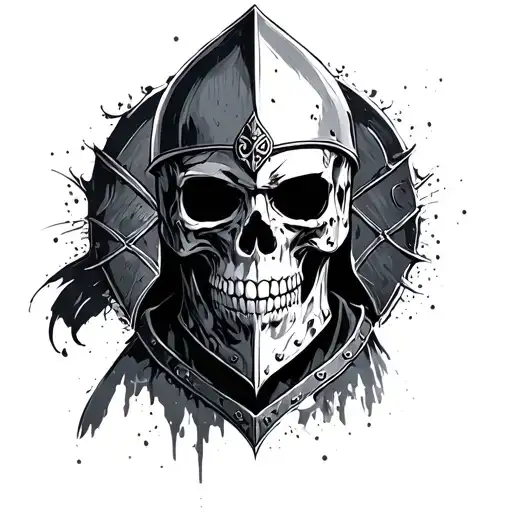 Skull And Crusader Knight