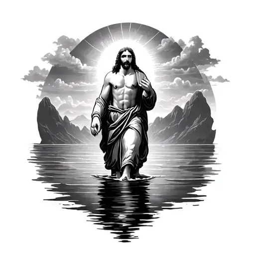 Jesus Walking On Water