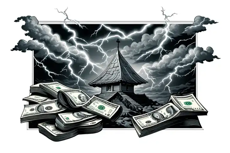 Thunderstorm And Money