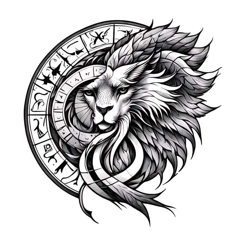 Zodiac Signs Intertwined