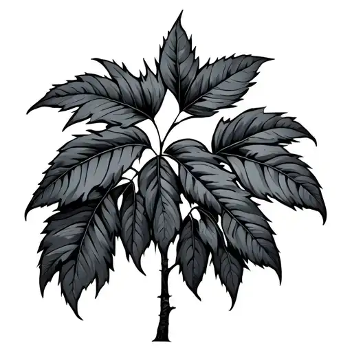 Weeping Willow Leaves Shaped Like