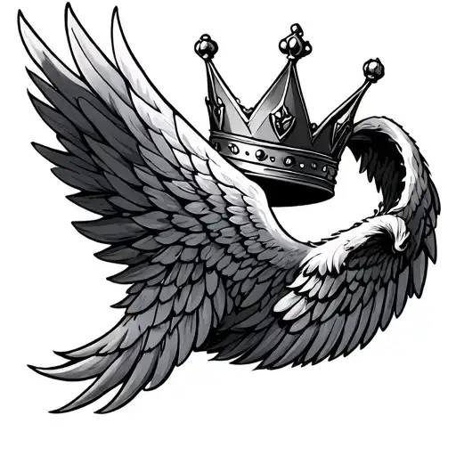 Crown With Wings
