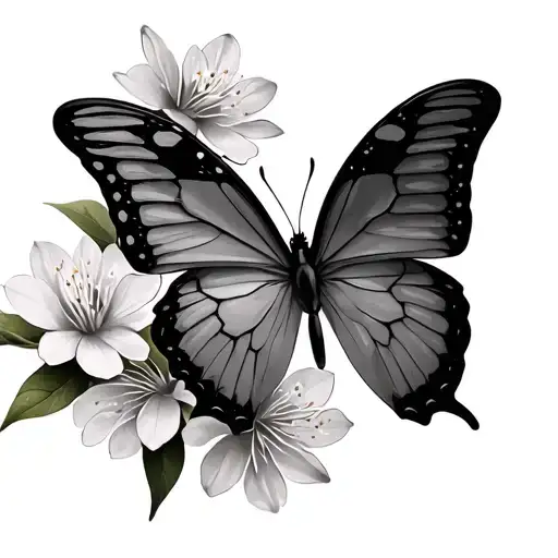 Cherry Blossom Butterfly