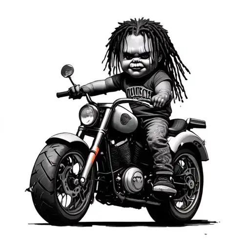 Chucky With Dreads Riding Gbody