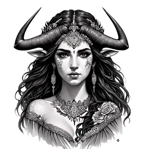 Taurus Female Goddess With Sagittarius