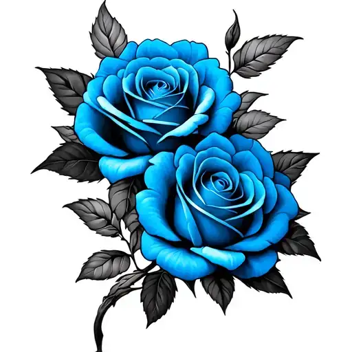 Blue Roses