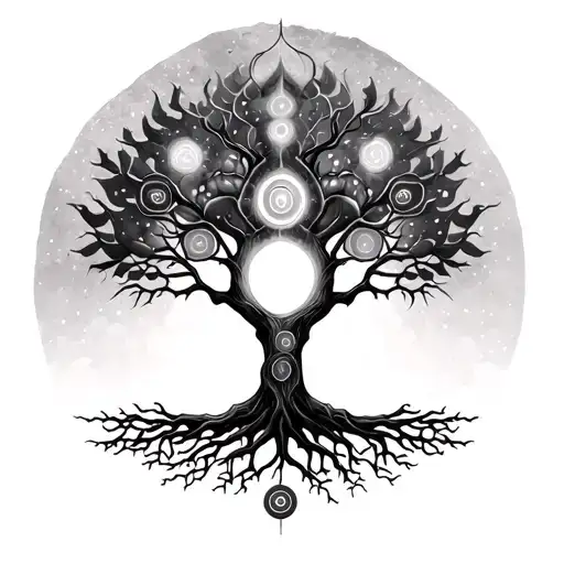 Chakra Tree Of Life