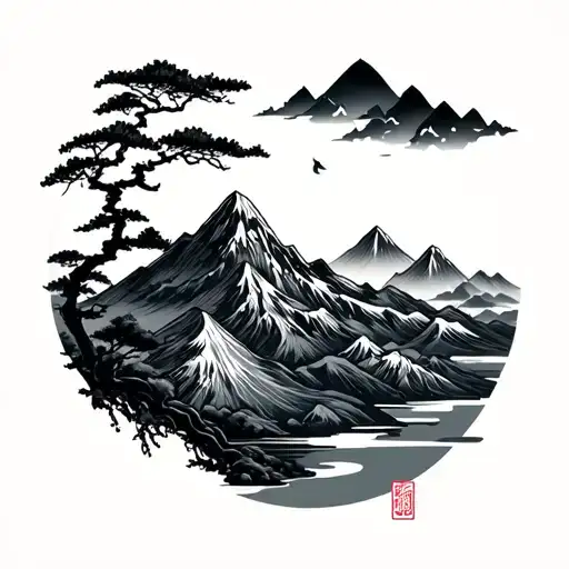 Japanese Mountains