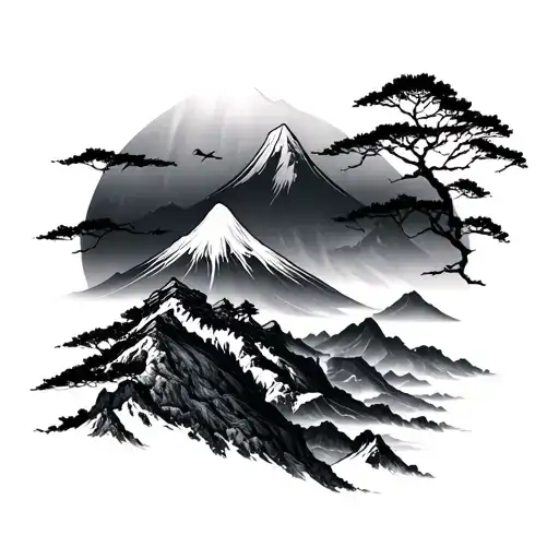 Japanese Mountains